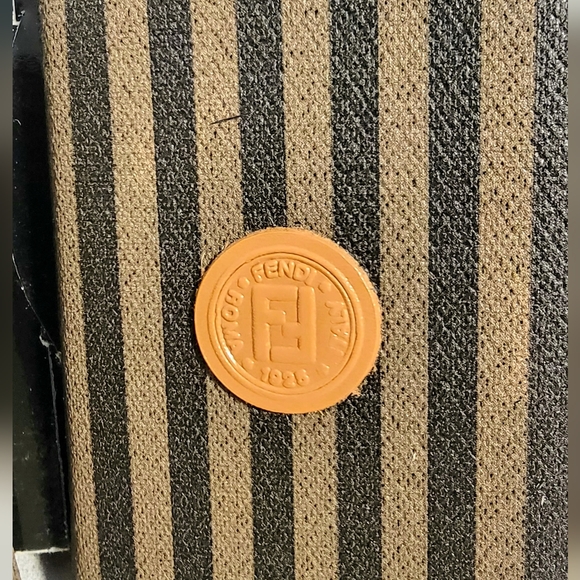 PAIR of FENDI Pequin Stripe Mini Address Books - Picture 8 of 9